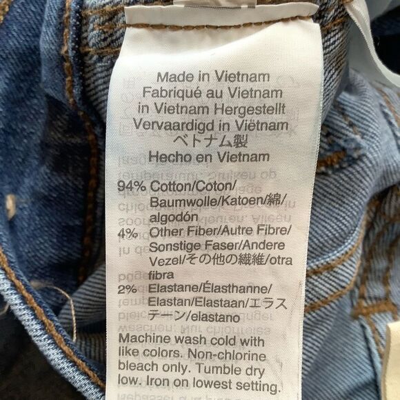 Madewell Jeans 23 10” High Rise Skinny‎ Mackey Button Front Edition - Picture 6 of 8